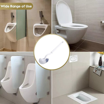 (READYSTOCK) Japanese S-Shaped Toilet Brush No Dead Corner Cleaning Brush 日本S型马桶刷