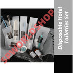 (READYSTOCK) Disposable Hotel Toiletries Set Toothbrush  Comb Shower Cap Care Package Shampoo Shower Gel Soap 酒店一次性用品