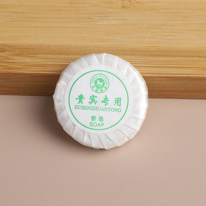 (READYSTOCK) Disposable Hotel Toiletries Set Toothbrush  Comb Shower Cap Care Package Shampoo Shower Gel Soap 酒店一次性用品