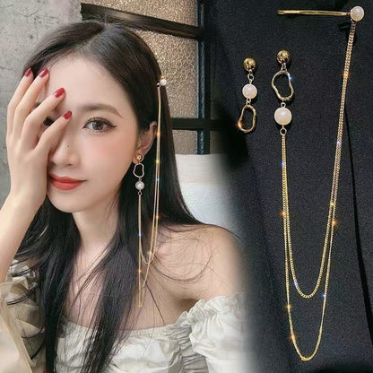 (READYSTOCK) Korean Style Earrings for Women Trending Silver 925 Versatile   Fashion Design Luxury Jewelry-ER 韩版925银耳环