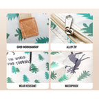 (READYSTOCK) Large Capacity Non Woven  Clothes Storage Bag Handle Wear Resistant Exquisite Pattern Waterproof 衣物收纳袋