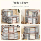 (READYSTOCK) Non Woven Clothes Organizer Bag Dustproof Large Capacity Quilt Comforter Organizer 收纳袋