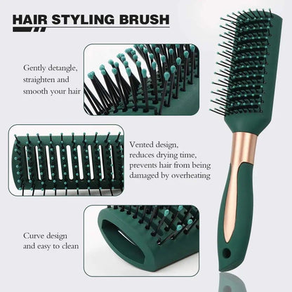 (READYSTOCK) Anti Static Massage Large Comb High Temperature Resistance Hair Brush Scalp Volume Hijab 防静电按摩大号梳