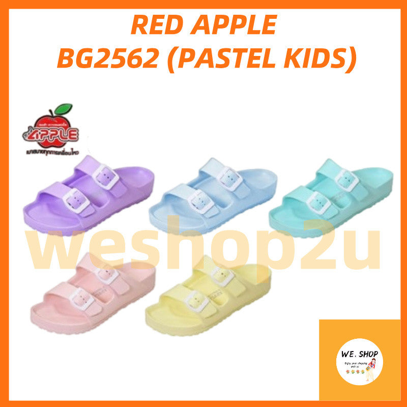 READY STOCK!!!Original Thailand Red Apple BG2562 Kids Warna Warni Kasut Kanak Sandals