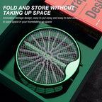 READY STOCK‼️ Foldable Electric Mosquito Racket | Rechargeable Mosquito Swatter | High Voltage  可折叠电蚊拍 | 充电式灭蚊拍