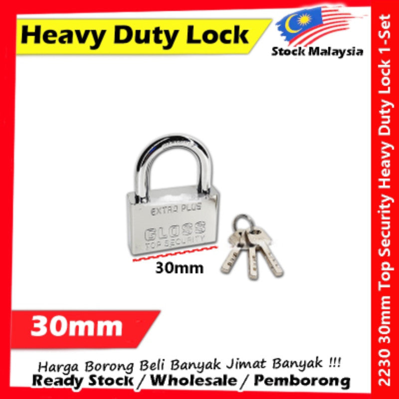 Heavy Duty Security Lock Padlock / Solid Brass Stainless Steel Padlock / Mangga Kunci / 锁头 #Brass #Solid #Padlock #Lock