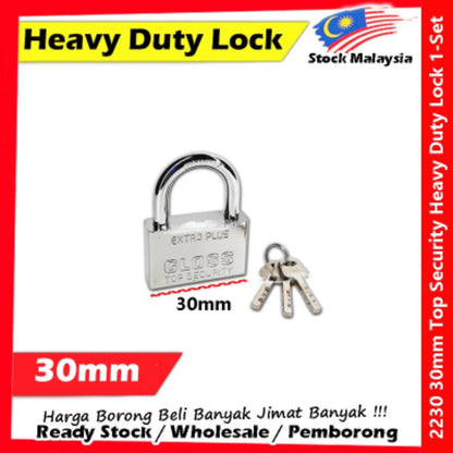 Heavy Duty Security Lock Padlock / Solid Brass Stainless Steel Padlock / Mangga Kunci / 锁头 #Brass #Solid #Padlock #Lock