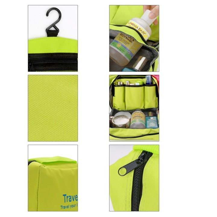 READY STOCK!!! Stylish Travel Makeup & Toiletry Bag Multifunctional Organizer Pouch NF030 挂钩式手提洗漱用品化妆包