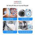 (READYSTOCK) 1 Box of 12 tablets - Washing Machine Drum Cleaning Tablets to Disinfect, Prevent Plaque and Mold 洗衣机清洁片