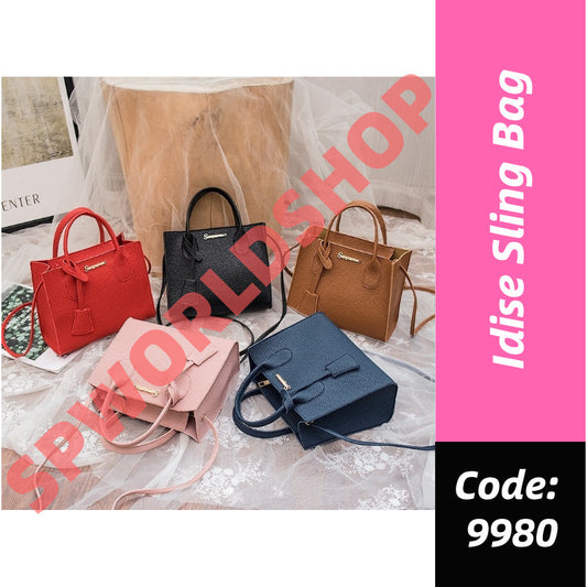 (READYSTOCK) Idise Sling Bag Handbag Set Beg Tangan Bags Shoulder Girl Wanita Lady Perempuan Gift Lawa 9980 女士单肩包