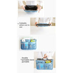 READY STOCK!!! Women's Polyester Handbag Organizer Insert Large Capacity Travel Makeup Storage Bag NF020 手提轻便大容量化妆包