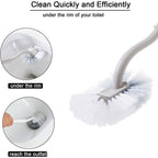 (READYSTOCK) Japanese S-Shaped Toilet Brush No Dead Corner Cleaning Brush 日本S型马桶刷
