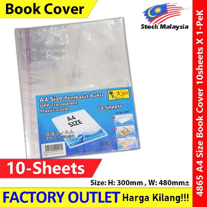 OPP Clear Exercise Book Cover Text Book Cover Revision & Activity Book Cover #4864 #8424 #8425