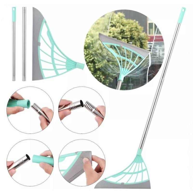 【READY STOCK】Magic Broom | Multifunctional Silicone Floor Squeegee & Dust Cleaner | Household Cleaning Tool 魔术扫把