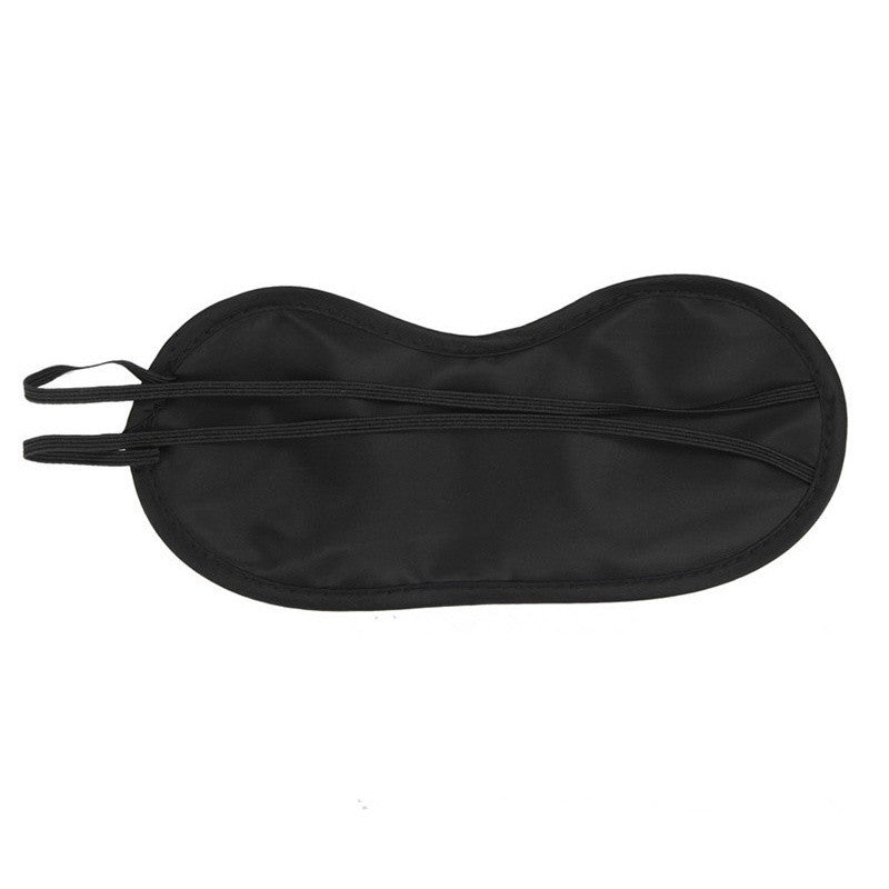 (READYSTOCK) Black Sleep Mask Natural Sleeping Eye Mask Eyeshade Cover Shade Eye Patch 黑色睡眠眼罩
