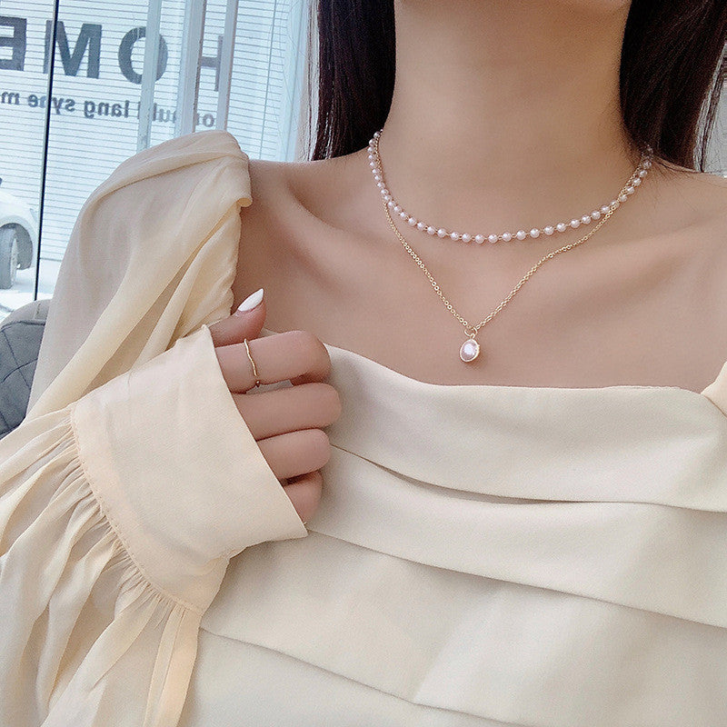 (READYSTOCK) Necklace Korean Love Heart Simple Gold Sliver Chain Fashion Women Jewelry Gift Bear Choker-NLR000 韩系爱心项链