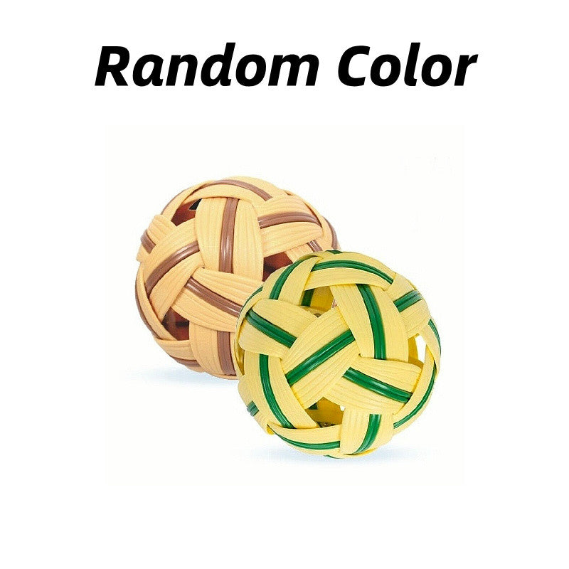 Bola Sepak Takraw / Sepak Raga / Takraw Ball TKO-1 / Hijau Kuning / Brown Marathon Thailand