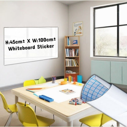 Whiteboard Sticker Roll Stiker Papan Tulis #whiteboard #Wallsticker #白板墙贴 #GamPapanPutih #4510 #6010 #1090 #1201