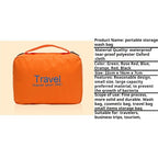READY STOCK!!! Stylish Travel Makeup & Toiletry Bag Multifunctional Organizer Pouch NF030 挂钩式手提洗漱用品化妆包