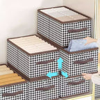 (READYSTOCK) Household Steel Frame Clothes Organizer Tshirt Organizer Storage Closet Organizer 衣物收纳架