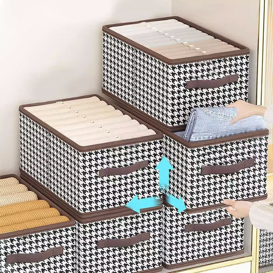 (READYSTOCK) Household Steel Frame Clothes Organizer Tshirt Organizer Storage Closet Organizer 衣物收纳架