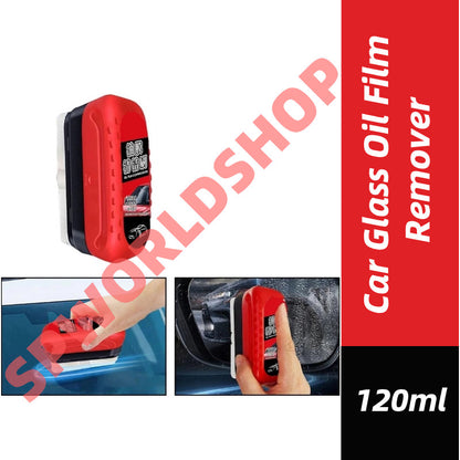 (READY STOCK) Glass Stain Remover Glass Oil Film Cleaning Rub 玻璃去污剂 | 油膜清洁 玻璃清洁剂 | 顽固污渍去除