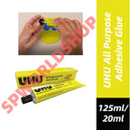 UHU All Purpose Adhesive Glue/ORIGINAL / 多用途胶粘剂 125ml/20ml