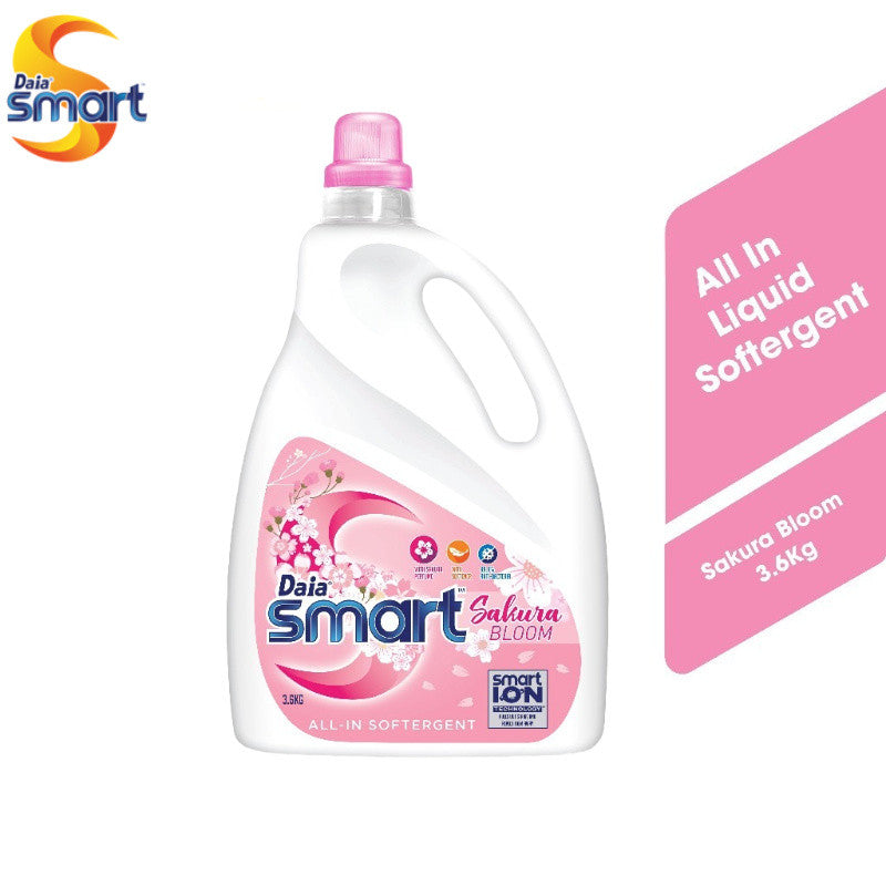 【READY STOCK】Daia Smart All-In Softergent Liquid Detergent 3.6kg