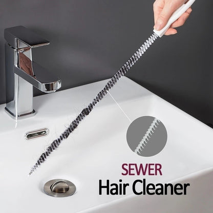 (READYSTOCK) Bathroom Pipe Dredging Brush Flexible Drain Cleaner 浴室管道疏通刷