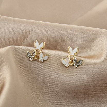 (READYSTOCK) Korean Style Earrings for Women Trending Silver 925 Versatile   Fashion Design Luxury Jewelry-ER 韩版925银耳环