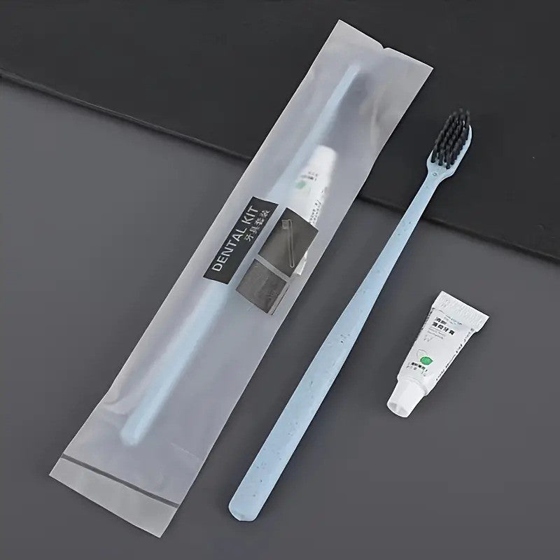 (READYSTOCK) Disposable Hotel Toiletries Set Toothbrush  Comb Shower Cap Care Package Shampoo Shower Gel Soap 酒店一次性用品