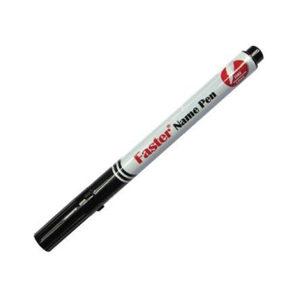 【10-PCS】 Faster Name Pen M-F-NP FINE 1.0mm Permanent Marker Pen