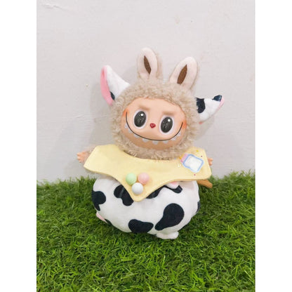 READY STOCK!!!Labubu  Filled Doll Clothes Cos Gift Mini Jumpsuits For Labubu Macaron Clothes Doll+Clothes Labubu公仔专用服饰