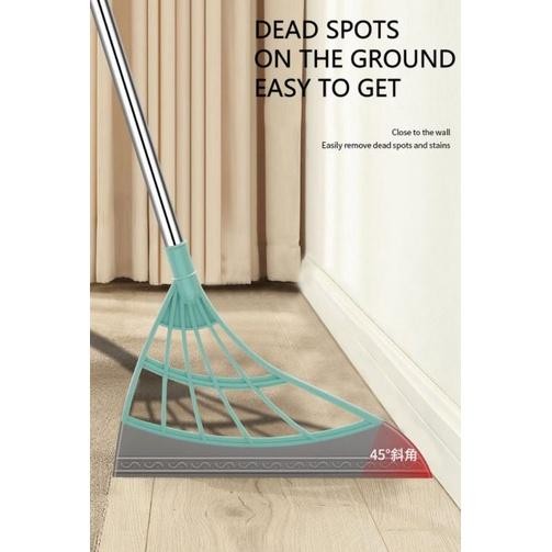 【READY STOCK】Magic Broom | Multifunctional Silicone Floor Squeegee & Dust Cleaner | Household Cleaning Tool 魔术扫把