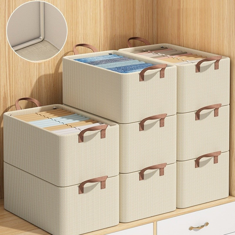 (READYSTOCK) Household Steel Frame Clothes Organizer Tshirt Organizer Storage Closet Organizer 衣物收纳架