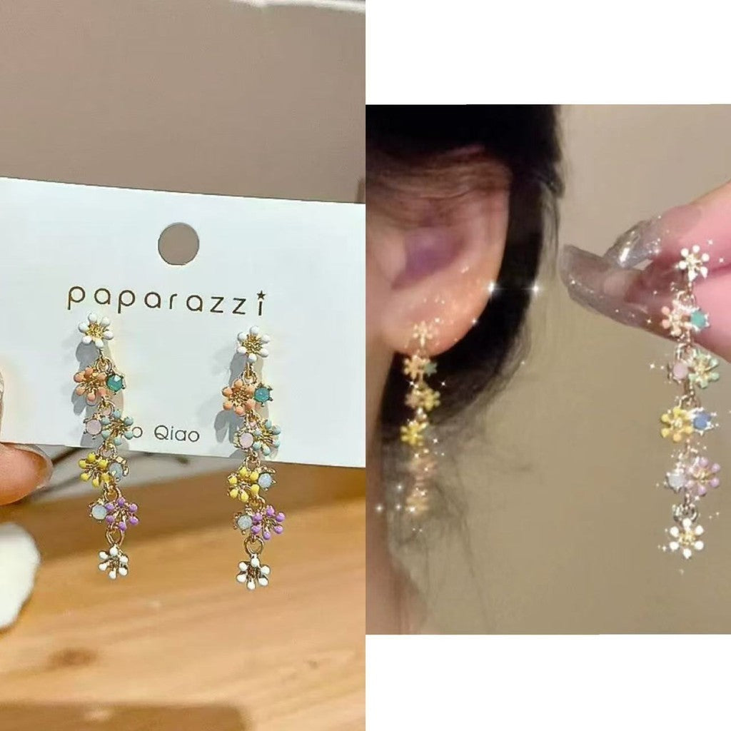 (READYSTOCK) Korean Style Earrings for Women Trending Silver 925 Versatile   Fashion Design Luxury Jewelry-ER 韩版925银耳环