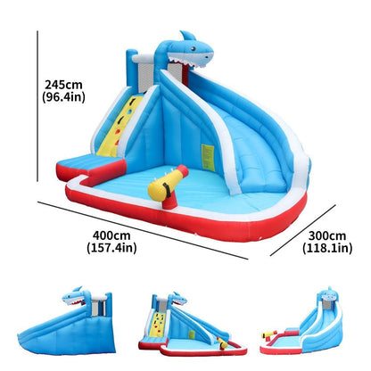 Doctor Dolphin Inflatable Castle | Kids Trampoline & Slide | Indoor Outdoor Bouncy House Playground 充气城堡 | 儿童蹦床滑梯