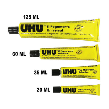 UHU All Purpose Adhesive Glue/ORIGINAL / 多用途胶粘剂 125ml/20ml