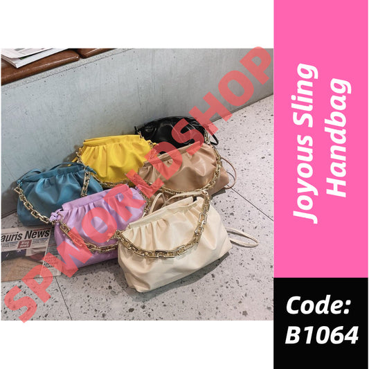 (READYSTOCK) Joyous Sling Handbag Bag Women's Beg Tangan Bags Shoulder Wanita Travel Girl Perempuan Gift B1064 女士单肩包