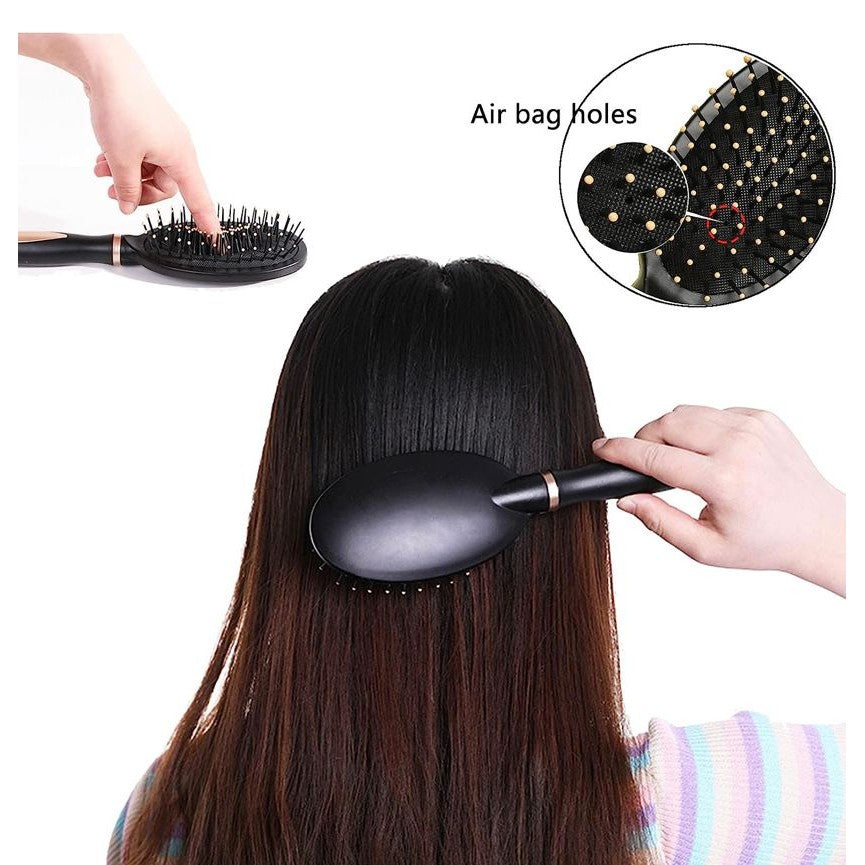 (READYSTOCK) Anti Static Massage Large Comb High Temperature Resistance Hair Brush Scalp Volume Hijab 防静电按摩大号梳