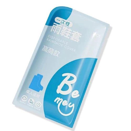 READY STOCK!! Disposable Rain Shoe Cover Waterproof Non Slip Transparent Plastic Rain-Proof Foot Cover 鞋套