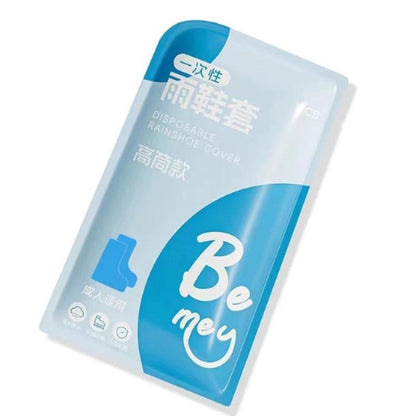 READY STOCK!! Disposable Rain Shoe Cover Waterproof Non Slip Transparent Plastic Rain-Proof Foot Cover 鞋套