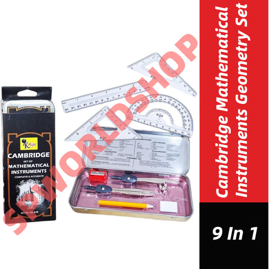 MS-838 Cambridge Mathematical Instruments Cambridge Geometry Set Math Set Mathematical Set #MS-838 #Kijo #Cambridge