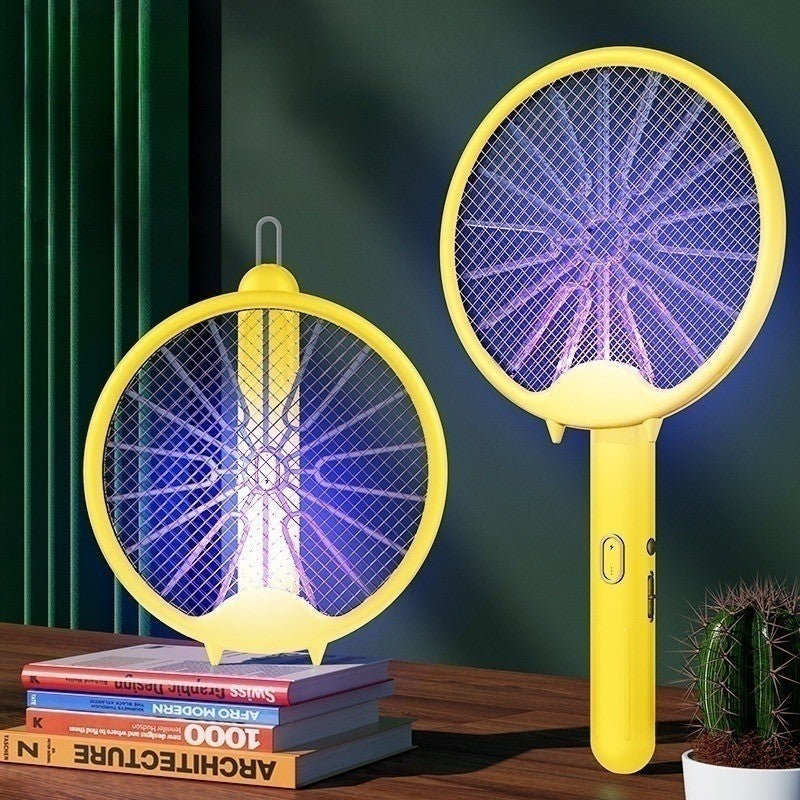 READY STOCK‼️ Foldable Electric Mosquito Racket | Rechargeable Mosquito Swatter | High Voltage  可折叠电蚊拍 | 充电式灭蚊拍