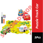 (READYSTOCK) Puzzle Track Car Playset Fun Race Car Toys Montessori Toys kids educational Track Car 汽车轨道玩具益智轨道车