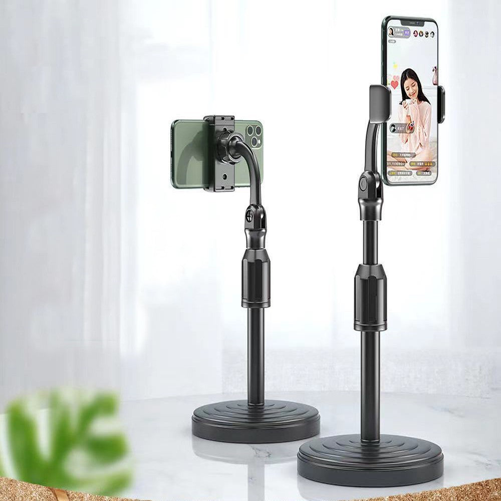 (REASDYSTOCK) Portable Desktop Phone Stand Holder Mini Bracket Table Live Streaming Video Live Handsfree Tripod 桌面手机支架