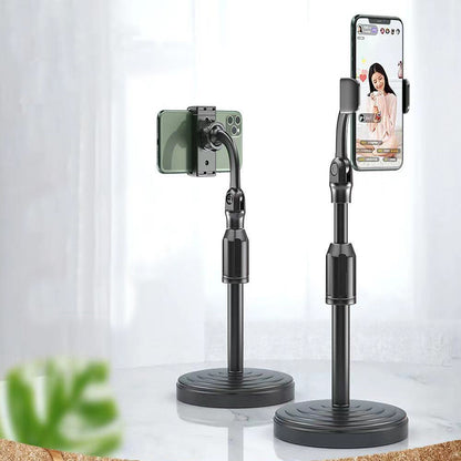 (REASDYSTOCK) Portable Desktop Phone Stand Holder Mini Bracket Table Live Streaming Video Live Handsfree Tripod 桌面手机支架