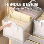 PVC Foldable Storage Box Waterproof Wardrobe Organizer Box Clothes Closet Storage Box