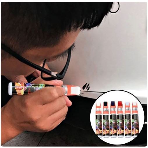 (READYSTOCK) Car Coat Paint Pen Touch Up Clear Scratches Fix It Repair Pro Remover Tool 12ml 汽车划痕修复补漆笔 透明修补漆 | 轻松修复刮痕