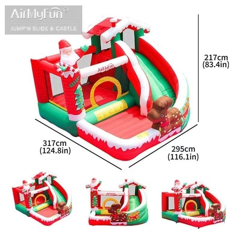 Doctor Dolphin Inflatable Castle | Kids Trampoline & Slide | Indoor Outdoor Bouncy House Playground 充气城堡 | 儿童蹦床滑梯